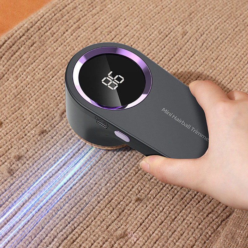 ⚡🧵 SPAREN SIE 50%! Elektrischer Fusselentferner mit intelligentem LED-Display – 3 Stufen, USB-C, für Kleidung & Stoffe