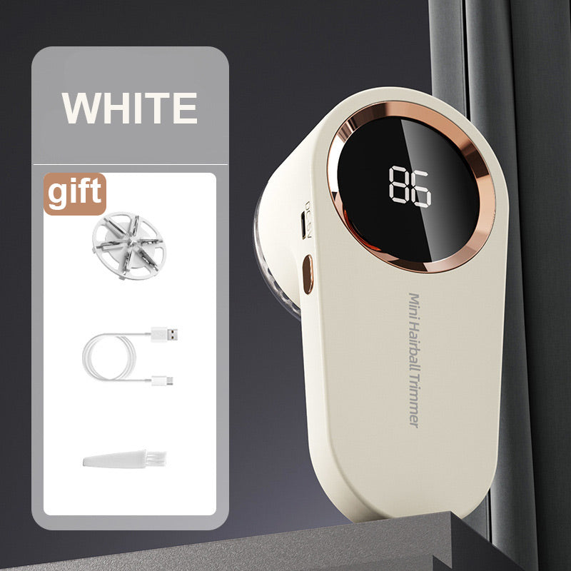 ⚡🧵 SPAREN SIE 50%! Elektrischer Fusselentferner mit intelligentem LED-Display – 3 Stufen, USB-C, für Kleidung & Stoffe