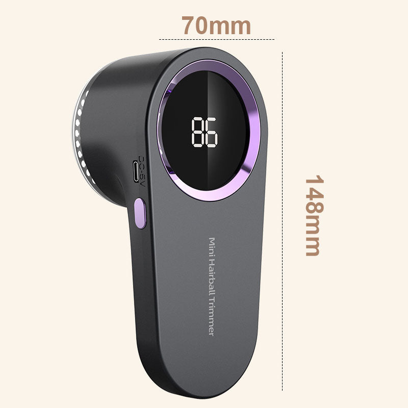 ⚡🧵 SPAREN SIE 50%! Elektrischer Fusselentferner mit intelligentem LED-Display – 3 Stufen, USB-C, für Kleidung & Stoffe