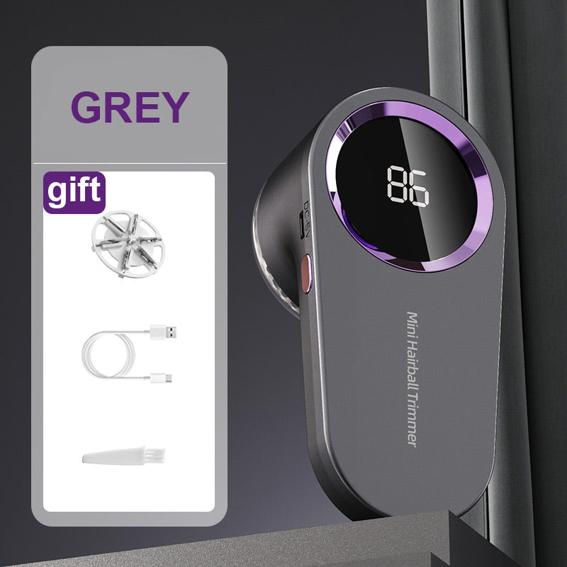 ⚡🧵 SPAREN SIE 50%! Elektrischer Fusselentferner mit intelligentem LED-Display – 3 Stufen, USB-C, für Kleidung & Stoffe