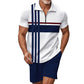 🔥 50% RABATT! Herren-Freizeit-Shirt & Shorts-Set mit Reißverschluss – Sportlich, bequem & perfekt für den Sommer 🏃‍♂️