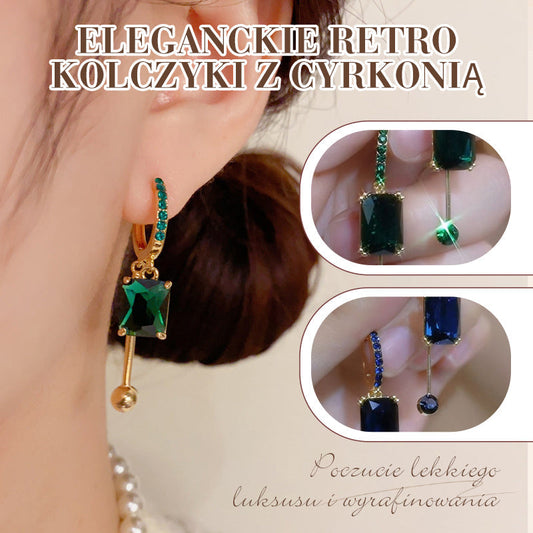 📢📢50% Rabatt  !!⏰Elegante Vintage-Tropfenohrstecker mit Synthetikdiamant – zeitlos, feminin & ideal für besondere Anlässe ✨
