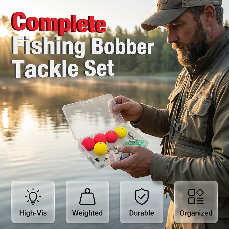 ⏳Zeitlich begrenztes Angebot⏳ 🎣  Komplett-Montage Set – Schwimmkörper Enthalten, Blei Im Lieferumfang & Sofort Einsatzbereit 🎯
