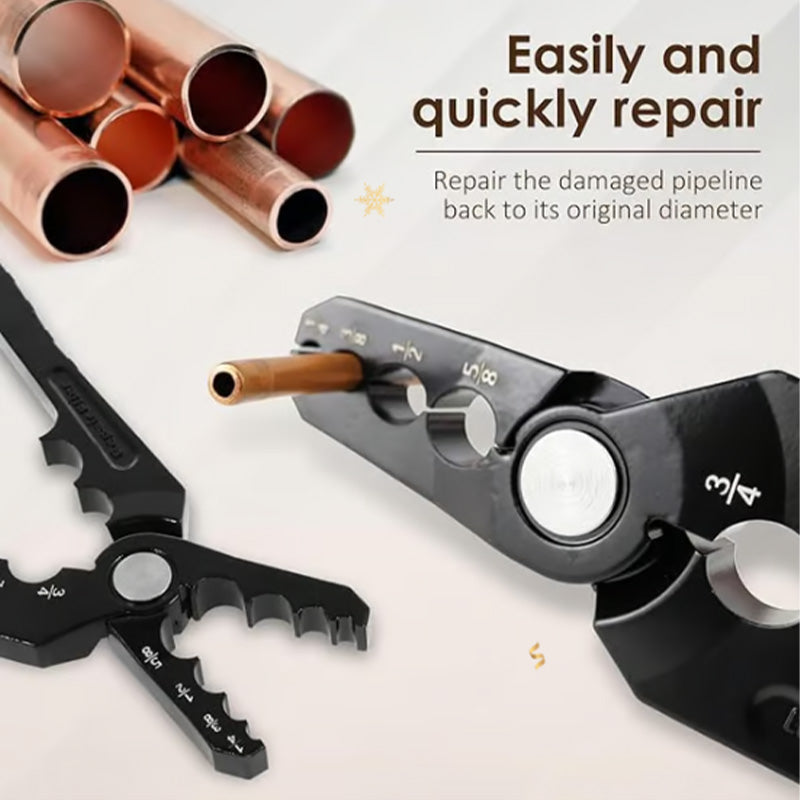 🔧🛠️ 50% RABATT! CT-301 Kupferrohr-Rundzange – Reparaturwerkzeug für verformte Metallrohre, präzise & robust für Sanitär & Kälteanlagen ✨