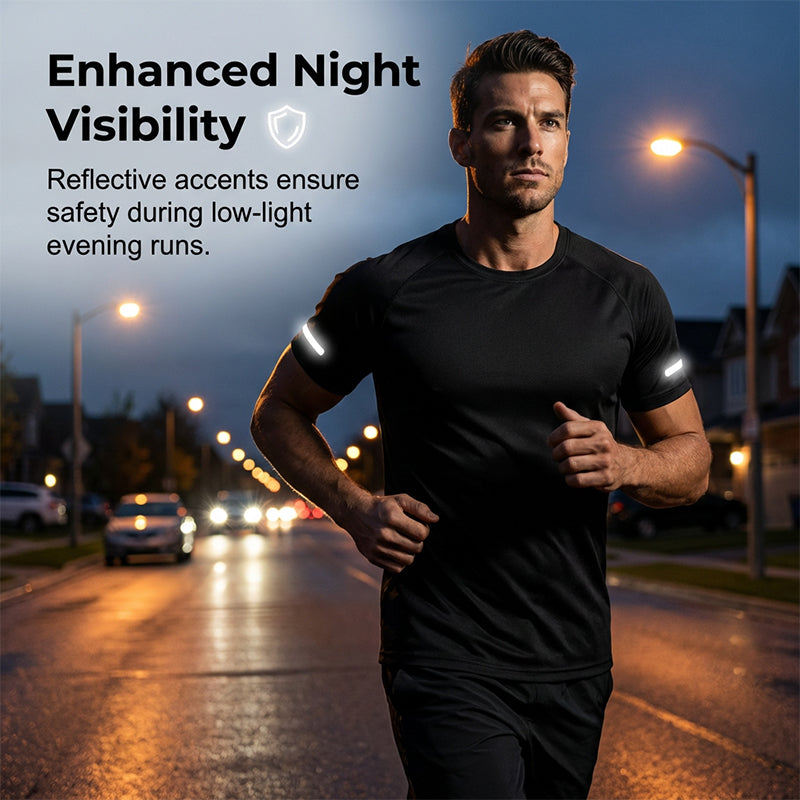 👕⚡ 50% RABATT! 4er-Set Schnelltrocknendes Funktions-T-Shirts für Herren – Weiß, Grau, Blau, Schwarz | Atmungsaktiv & ideal für Sport & Alltag 🏃‍♂️