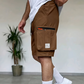 🩳 56% RABATT! 🏕️ Herren Cargo-Shorts mit Mehreren Taschen – Robuste Baumwolle, Elastischer Bund & Ideal Für Wandern, Reisen & Freizeitaktivitäten 🎒