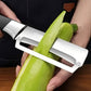 🔥🔪🥒Verdickter Edelstahl-Schäler – Scharf & Ergonomisch