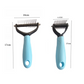 🎁1 + 1 GRATIS🐱🐶Entfilzungskamm für Haustiere – gegen Verfilzungen & loses Haar – für ein glattes Fell