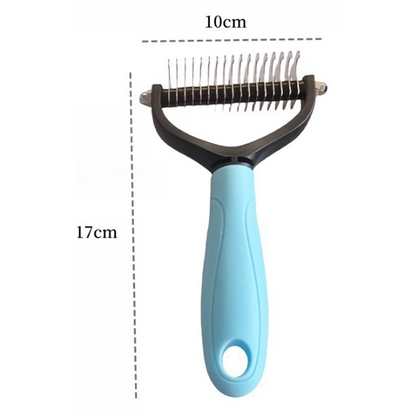 🎁1 + 1 GRATIS🐱🐶Entfilzungskamm für Haustiere – gegen Verfilzungen & loses Haar – für ein glattes Fell