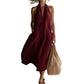 👗🌸 50% RABATT! Lässiges Midikleid mit Neckholder und V-Ausschnitt für Damen – Leicht, sommerlich & perfekt für besondere Anlässe ✨