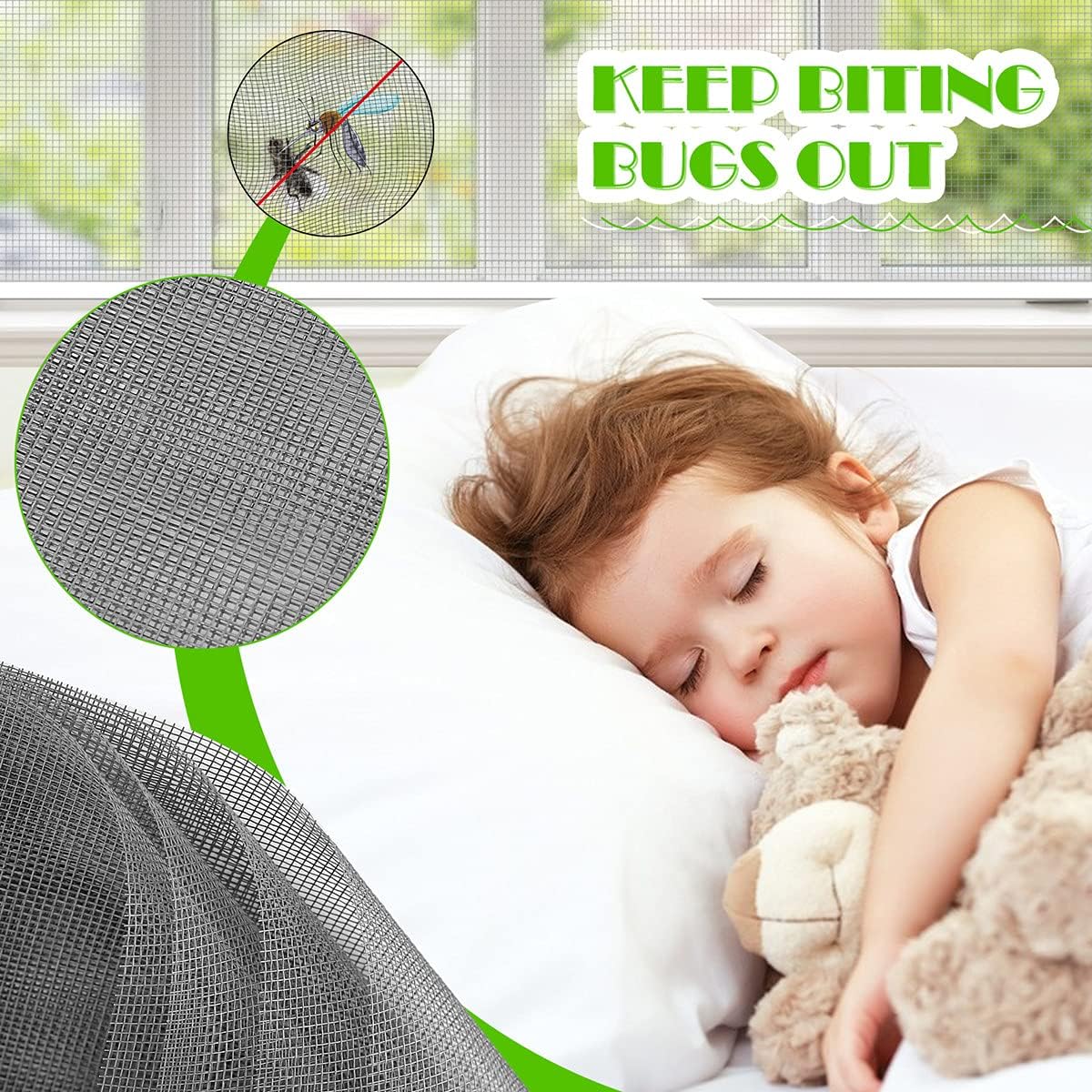 🪟✨ Magnetisches, verstellbares DIY-Fenstergitter – 50% RABATT! Kindersicher, werkzeuglos montiert & ideal für Mietwohnungen ✨