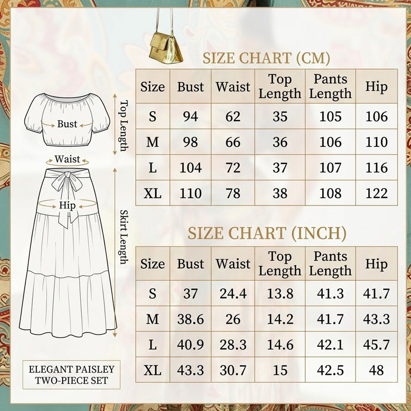 📦Versandkostenfrei ✨Zweiteiliges Set aus bedrucktem schulterfreiem Oberteil und Hose