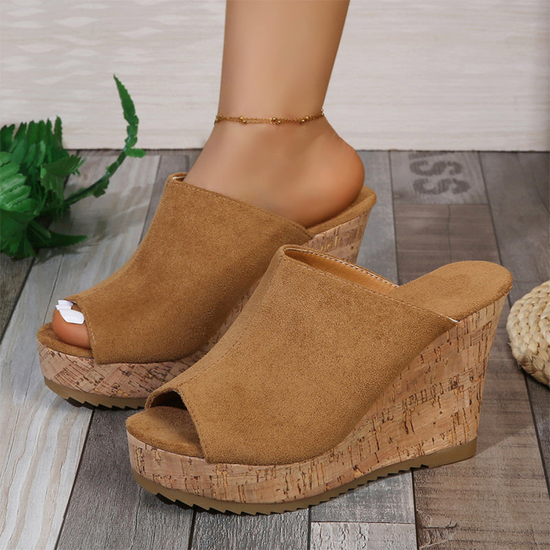 👡🌿 50% RABATT! Lässige Keilsandalen mit Peeptoe für Damen – Bequem, stylisch & perfekt für Sommer und Freizeit ✨