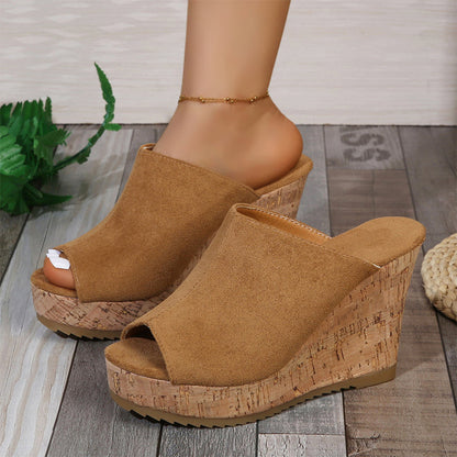 👡🌿 50% RABATT! Lässige Keilsandalen mit Peeptoe für Damen – Bequem, stylisch & perfekt für Sommer und Freizeit ✨