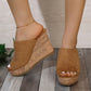 👡🌿 50% RABATT! Lässige Keilsandalen mit Peeptoe für Damen – Bequem, stylisch & perfekt für Sommer und Freizeit ✨