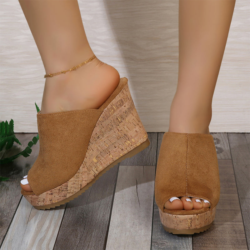 👡🌿 50% RABATT! Lässige Keilsandalen mit Peeptoe für Damen – Bequem, stylisch & perfekt für Sommer und Freizeit ✨