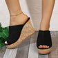 👡🌿 50% RABATT! Lässige Keilsandalen mit Peeptoe für Damen – Bequem, stylisch & perfekt für Sommer und Freizeit ✨