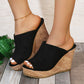 👡🌿 50% RABATT! Lässige Keilsandalen mit Peeptoe für Damen – Bequem, stylisch & perfekt für Sommer und Freizeit ✨