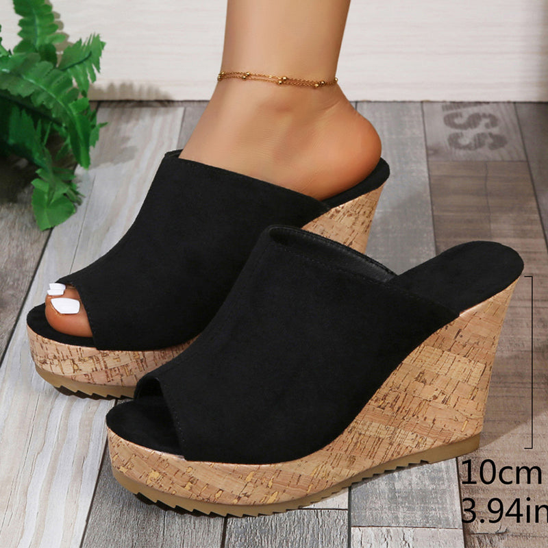 👡🌿 50% RABATT! Lässige Keilsandalen mit Peeptoe für Damen – Bequem, stylisch & perfekt für Sommer und Freizeit ✨