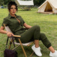 👕✨ 2026 HEISSER VERKAUF – 50% RABATT! Kurzärmeliger Jumpsuit für Damen mit Knopfleiste – Lässig, vielseitig & perfekt für Sommer & Alltag 🌞
