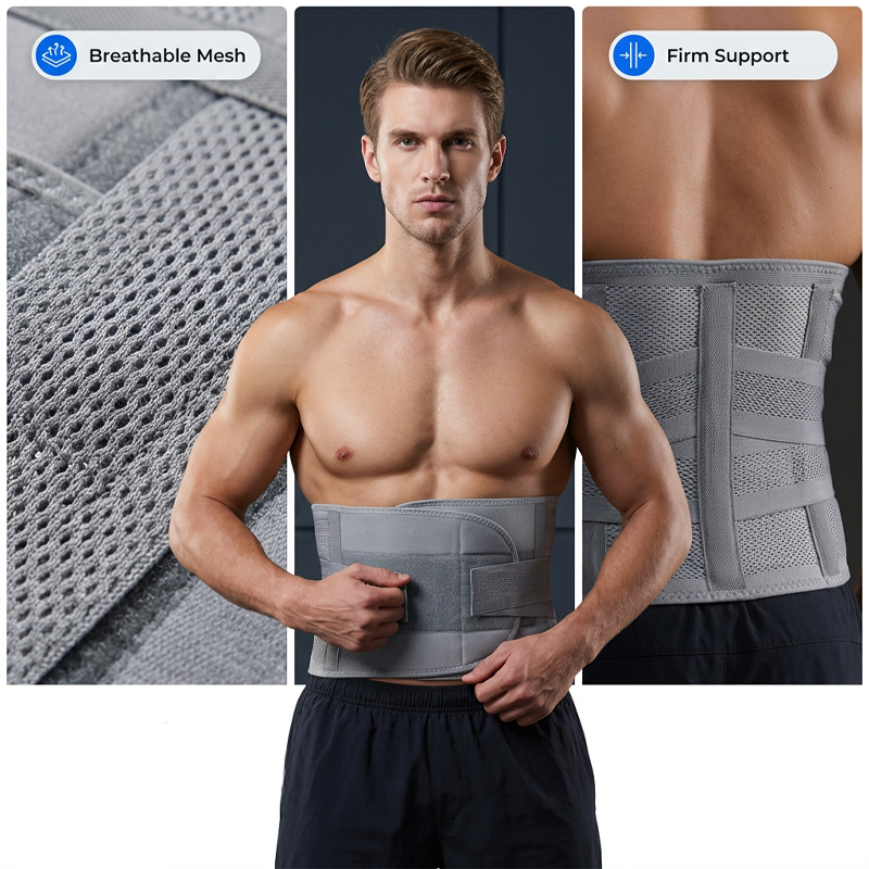 💪🩺 50% RABATT! Rückenstützgurt mit herausnehmbaren Stäben & Doppelgurt – Für mehr Komfort, Stabilität & aufrechte Haltung im Alltag