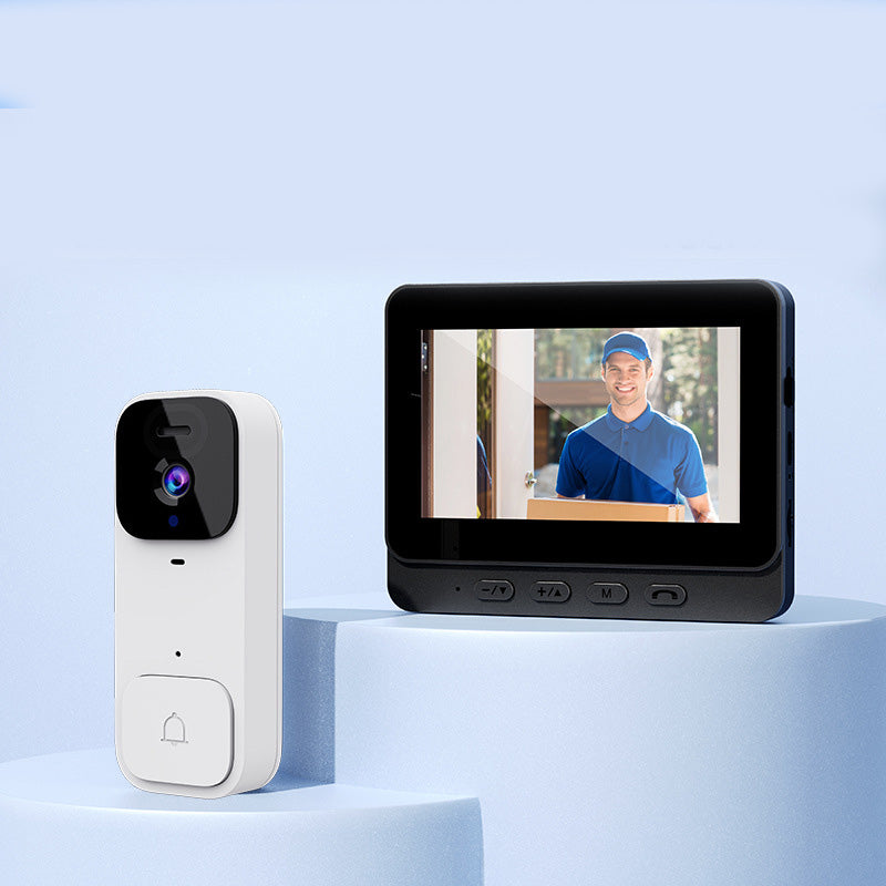 🚪📺 70% RABATT! Intelligente Video-Türklingel mit 4,3-Zoll-Display – WLAN, Nachtsicht & Zwei-Wege-Audio für maximale Sicherheit ✨