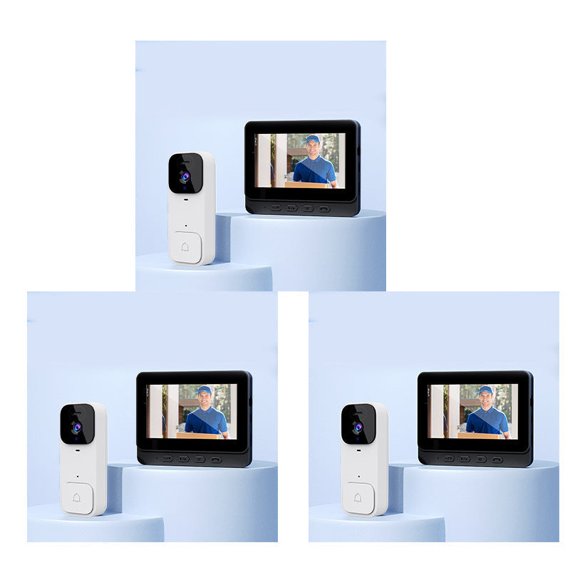 🚪📺 70% RABATT! Intelligente Video-Türklingel mit 4,3-Zoll-Display – WLAN, Nachtsicht & Zwei-Wege-Audio für maximale Sicherheit ✨