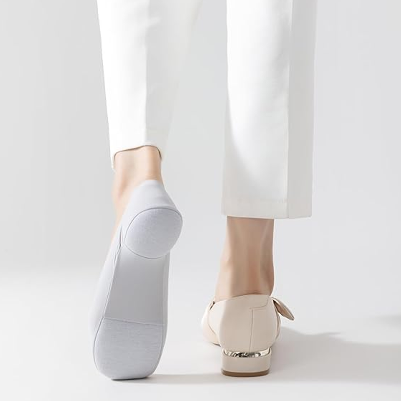 ✨🧦Atmungsaktive Sneakersocken für Damen – 5 Paar, niedriger Schnitt, gepolstert & bequem – ideal für Alltag, Sport & flache Schuhe
