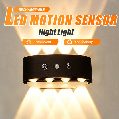 💡✨ 50% RABATT! Wiederaufladbares LED-Bewegungsmelder-Nachtlicht – Automatische Abschaltung, 3 Helligkeitsstufen & perfekt für Flur, Bad & Kinderzimmer 🏠