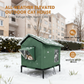 🐱 50% RABATT!🔥🏠 Wasserdichtes Outdoor-Katzenhaus – erhöht, zerlegbar & klappbar – ideal für verwilderte Katzen, Garten & Balkon – wetterfest & flexibel🐾💤