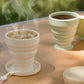 ☕🧳 50% RABATT! Faltbarer Silikonbecher für Reisen mit Deckel und Trageschlaufe – Kompakt, wiederverwendbar & dicht 🎒
