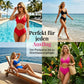 👙🌹 50% RABATT! Sexy zweiteiliges Damen-Bikini-Set mit Schnürung – Verführerisch, anpassbar & perfekt für Strand und Pool 💦