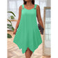 👗✨ ÄRMELLOSES DAMENKLEID MIT ASYMMETRISCHEM SAUM – 50% RABATT! Modern, feminin & perfekt für Sommer, Party oder festliche Anlässe 🌸