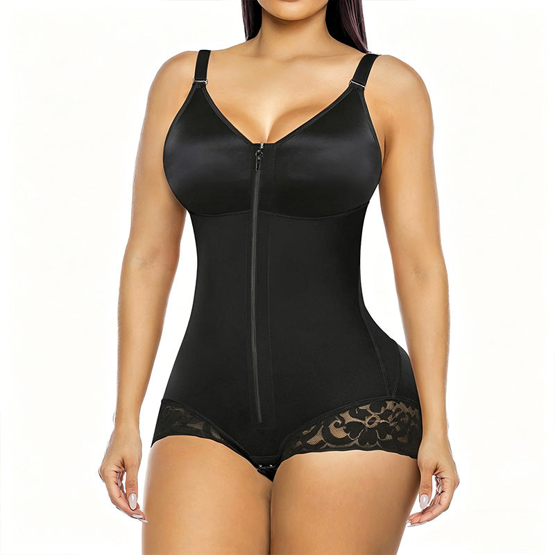 👗 LIMITED-TIME 50% RABATT! ✨ Shapewear-Bodysuit – Bauchweg-Forming, Po-Lifting, 360° Kompression, Frontreißverschluss 🔥