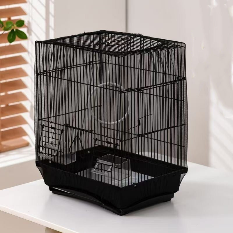 🐦 LIMITED-TIME 50% RABATT! ✨ Vogelkäfigabdeckung – Verstellbar, Mesh, Atmungsaktiv, Leicht zu Reinigen 🪶