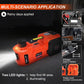 🚗⚡ 12V Elektrischer Hydraulik-Wagenheber – Automatischer Hebevorgang, bis zu 5t Tragkraft & integrierte LED-Arbeitsleuchte
