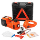 🚗⚡ 12V Elektrischer Hydraulik-Wagenheber – Automatischer Hebevorgang, bis zu 5t Tragkraft & integrierte LED-Arbeitsleuchte