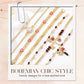 ✨Perfektes Geschenk💕Armband im Bohème-Stil mit Anhängern vom bösen Blick und Elefanten