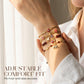 ✨Perfektes Geschenk💕Armband im Bohème-Stil mit Anhängern vom bösen Blick und Elefanten