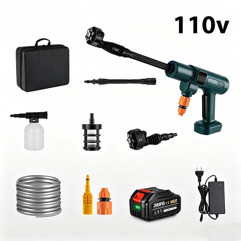 🚿✨ Multifunktionaler Hochdruckreiniger-Sprühpistole – 5-in-1 Düsen, Hochdruck & Einfache Handhabung für Auto, Terrasse & Garten 🚗🏡