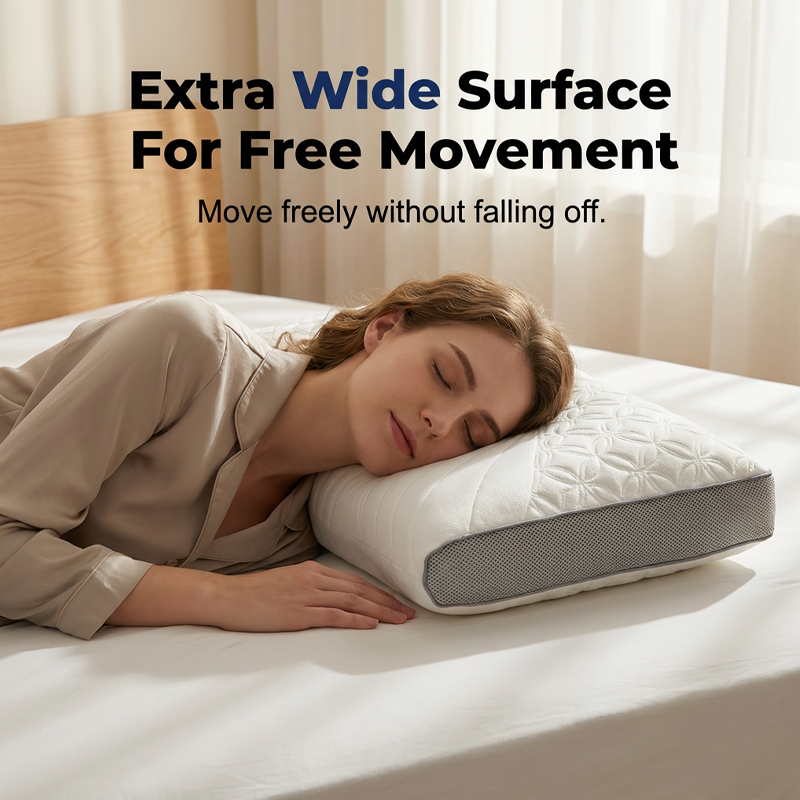 🛌✨ 50% RABATT! Ergonomisches Latexkissen zur Nackenstütze – Weich, atmungsaktiv & formbeständig für erholsamen Schlaf 😴