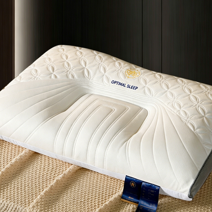 🛌✨ 50% RABATT! Ergonomisches Latexkissen zur Nackenstütze – Weich, atmungsaktiv & formbeständig für erholsamen Schlaf 😴