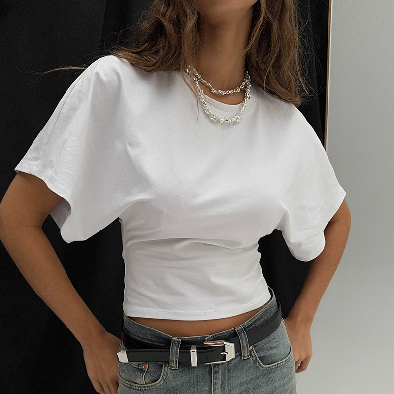 👚 50% RABATT! ☀️ Damen Sommer Chic – Tailliertes T-Shirt – Figurbetont, luftig & vielseitig für warme Tage 🌸