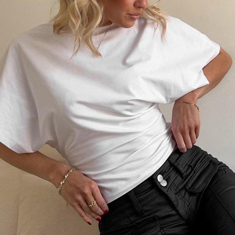 👚 50% RABATT! ☀️ Damen Sommer Chic – Tailliertes T-Shirt – Figurbetont, luftig & vielseitig für warme Tage 🌸