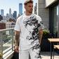 Herren Freizeit-Set – T-Shirt mit Print & Shorts – bequem, atmungsaktiv & vielseitig – ideal für Sommer & Alltag