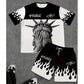 Herren Freizeit-Set – T-Shirt mit Print & Shorts – bequem, atmungsaktiv & vielseitig – ideal für Sommer & Alltag