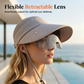 👒🛡️ 50% RABATT! Breitkrempiger Schirm mit Gesichtsschutz – Vollständiger UV- & Sonnenschutz für Gesicht, Hals & Augen ☀️