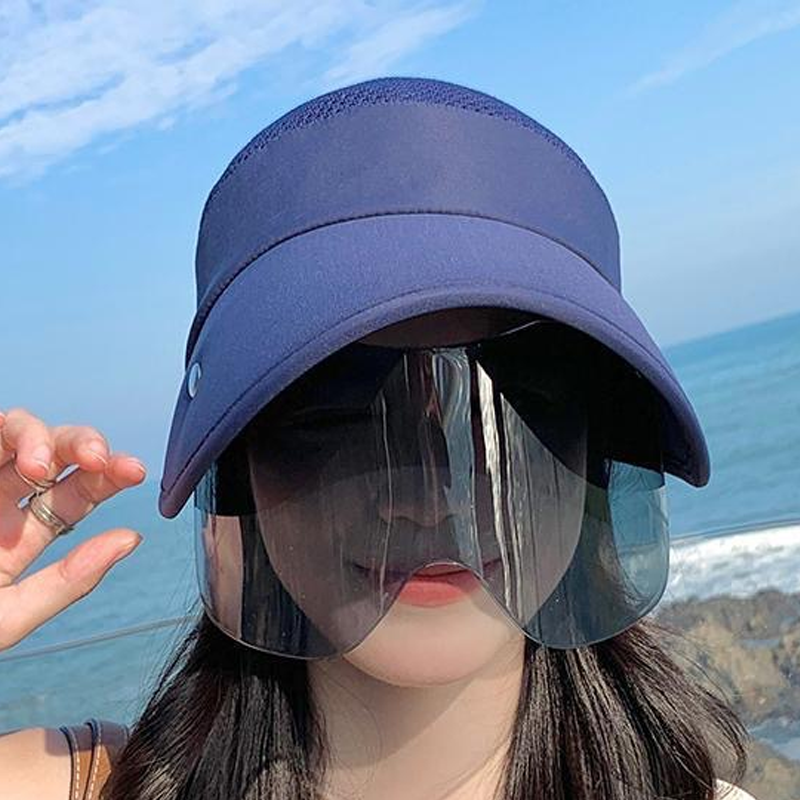 👒🛡️ 50% RABATT! Breitkrempiger Schirm mit Gesichtsschutz – Vollständiger UV- & Sonnenschutz für Gesicht, Hals & Augen ☀️
