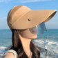 👒🛡️ 50% RABATT! Breitkrempiger Schirm mit Gesichtsschutz – Vollständiger UV- & Sonnenschutz für Gesicht, Hals & Augen ☀️