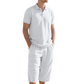 ✨Sommer-Sonderangebot 50% RABATT! | Herren-Leinenhemd-und-Freizeithose-Set